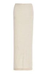 Éterne Emma Ribbed Jersey Maxi Skirt