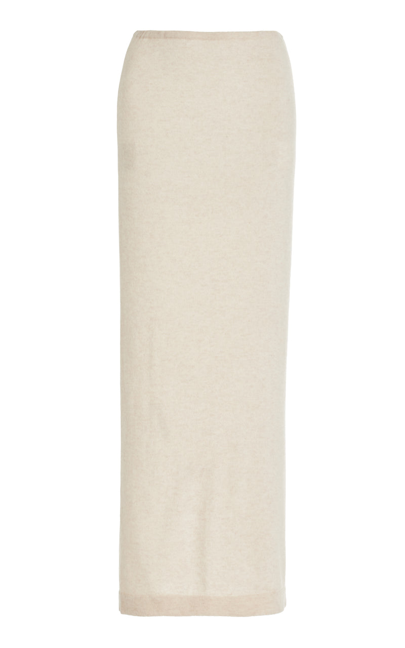 Éterne Emma Ribbed Jersey Maxi Skirt