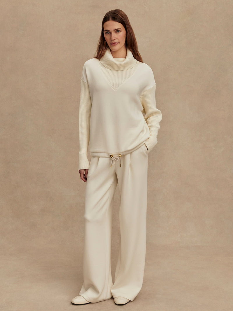 Varley Hannah Cowl Neck Sweat