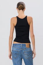 Eterne Rib Tank-Black