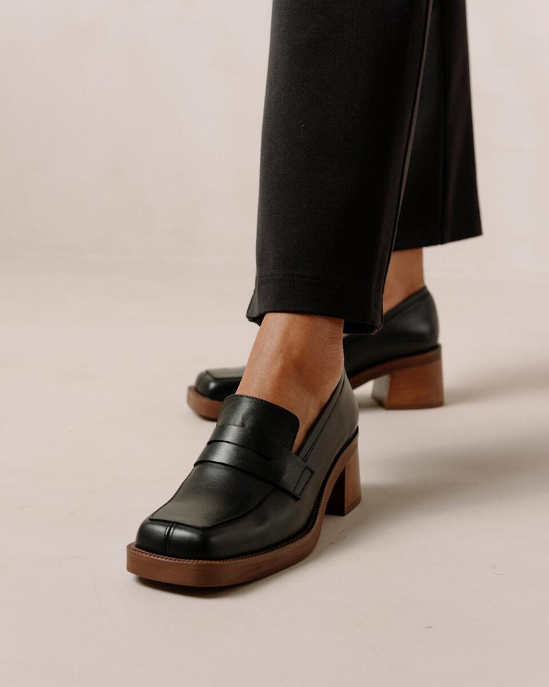 Roxanne Black Loafers