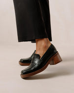 Roxanne Black Loafers